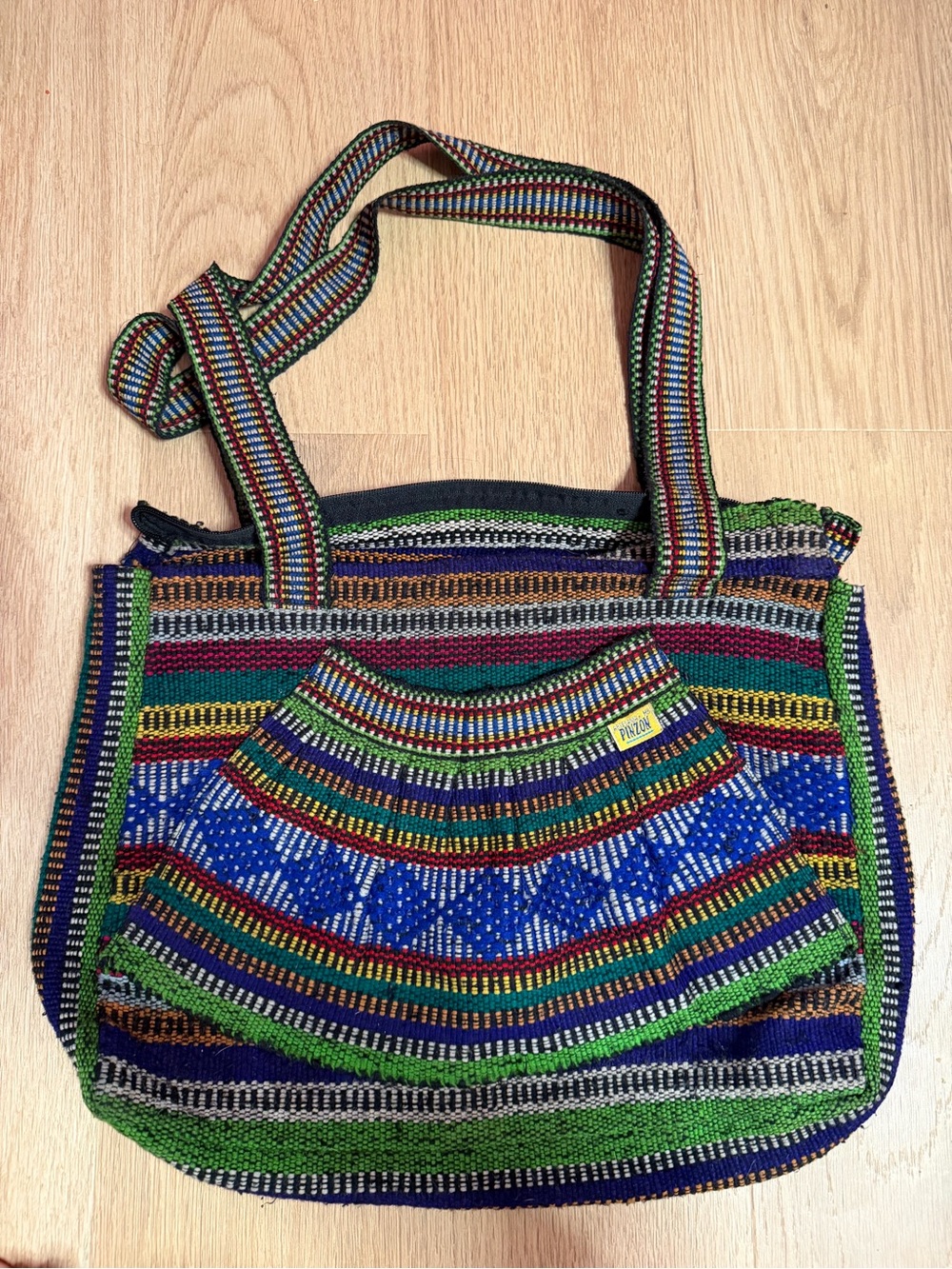 Handwoven Pinzon tote bag